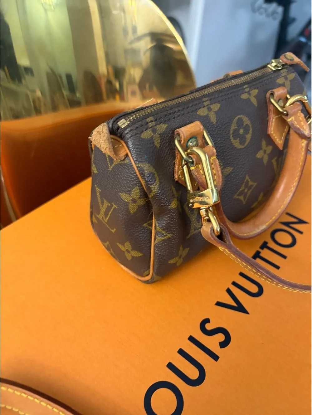 Louis Vuitton Mini Monogram Canvas Crossbody Bag